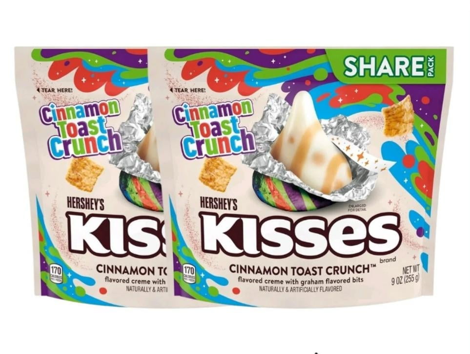 2) Cinnamon Toast Crunch Kisses - 9oz/16ct