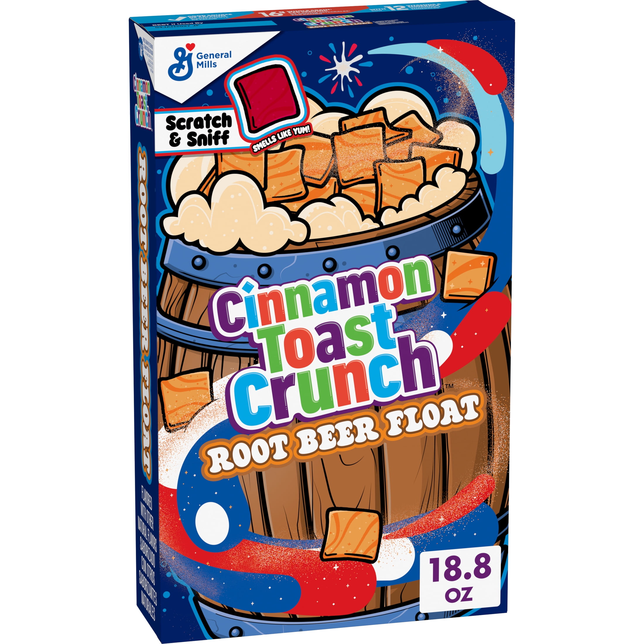 Cinnamon Toast Crunch Root Beer Float Cereal and Scented Box, Walmart Exclusive, 18.8 oz