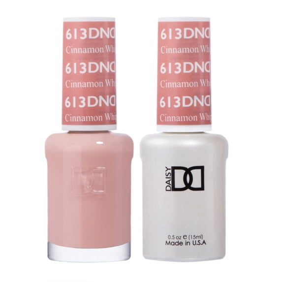 Cinnamon Whip #613 & Matching Polish Set - DND Gel & Lacquer