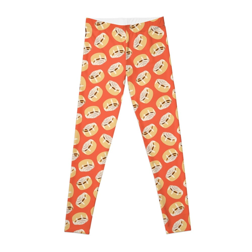 Cinnamon rolls food Leggings sportswear woman gym 2024 gym clothing