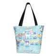 Cinnamoroll 2024 Large Tote Bag Women Shoulder Bag Ladies Reusable