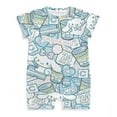 thumbnail image 1 of Cinnamoroll Baby Boy Girl Romper Short Sleeve Cotton Bodysuit Outfits Jumpsuit Summer One Piece Clothes, 1 of 8