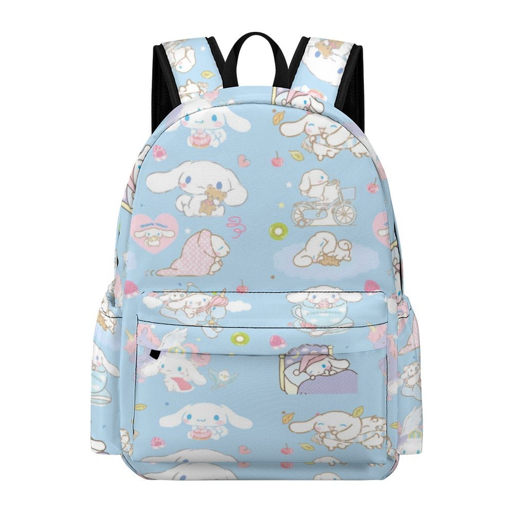 Cinnamoroll Backpack Large Capacity Multifunctional Hello Kitty Schoolbag for Men Women Teenager Travel Camping Hiking School