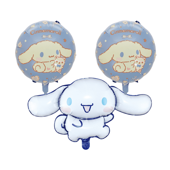 Cinnamoroll Birthday Party Balloons Decoration Set Sanrio Character Foil Blue