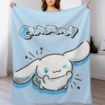 Cinnamoroll Blanket Super Soft Flannel Throws for Bed Sofa Camping