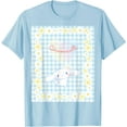thumbnail image 1 of Cinnamoroll Bubble Blue Ginham Daisy DTG Print Unisex T-Shirt,Light Blue Color,Size 2XL, 1 of 5