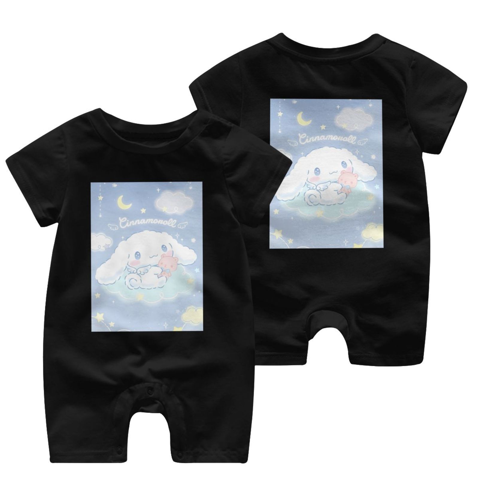 Cinnamoroll Casual Fall Winter Clothes Infant Baby Boy Short Sleeve
