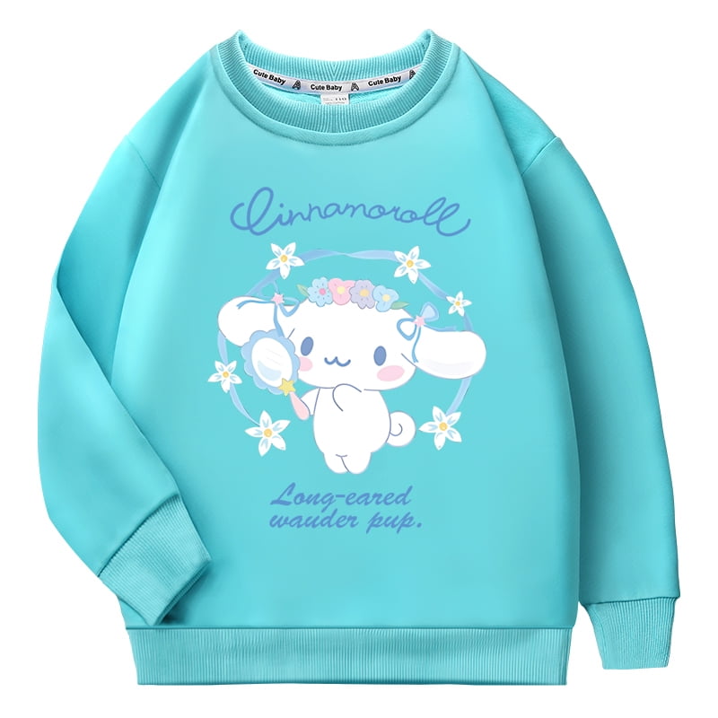 Cinnamoroll Chest Pocket Pullover Hoodie for Boys and Girls. - Walmart.com