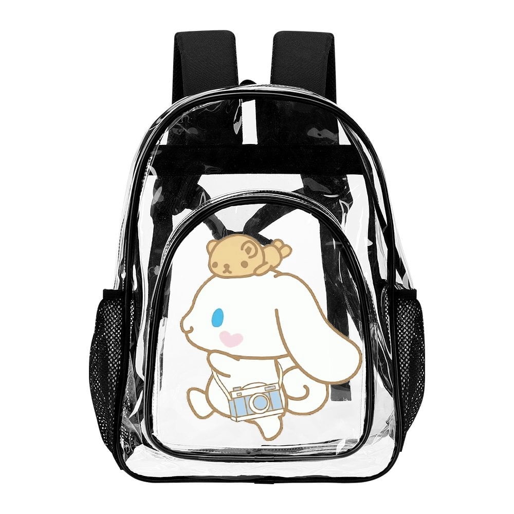 Cinnamoroll Clear Backpack Heavy Duty See Through Bookbag  display picture 3