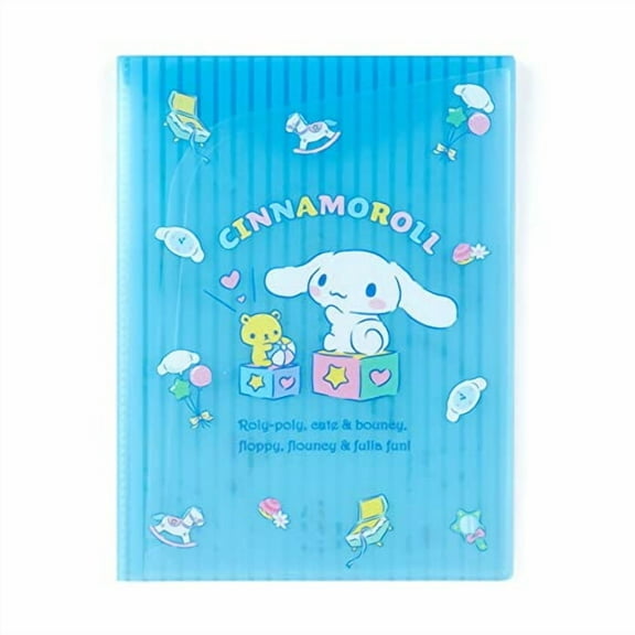 Cinnamoroll Clear File Folder 5 Pockets Sanrio Japan