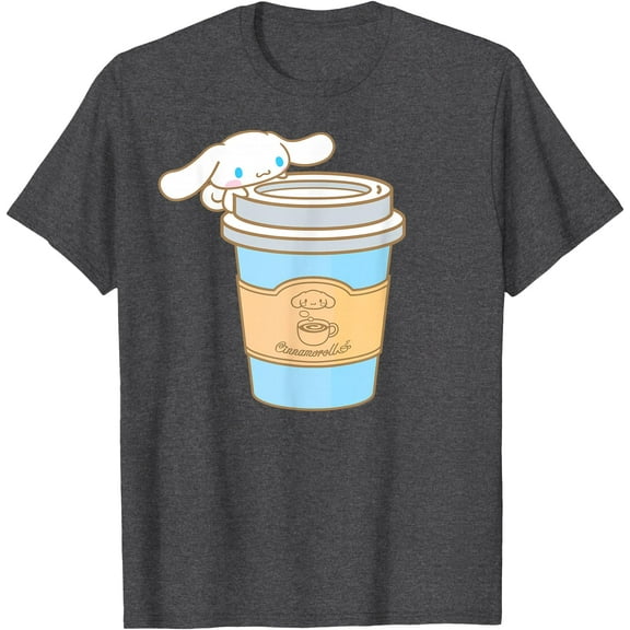 Cinnamoroll Coffee To Go Cute DTG Print Unisex T-Shirt