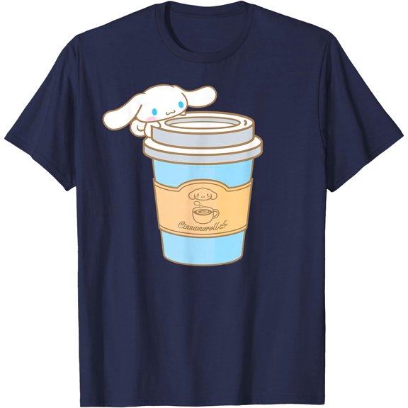 Cinnamoroll Coffee To Go Cute DTG Print Unisex T-Shirt