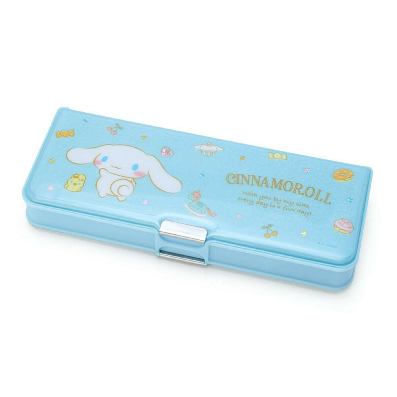 Kinbor Cinnamoroll Portable Fluffy Pencil Case White
