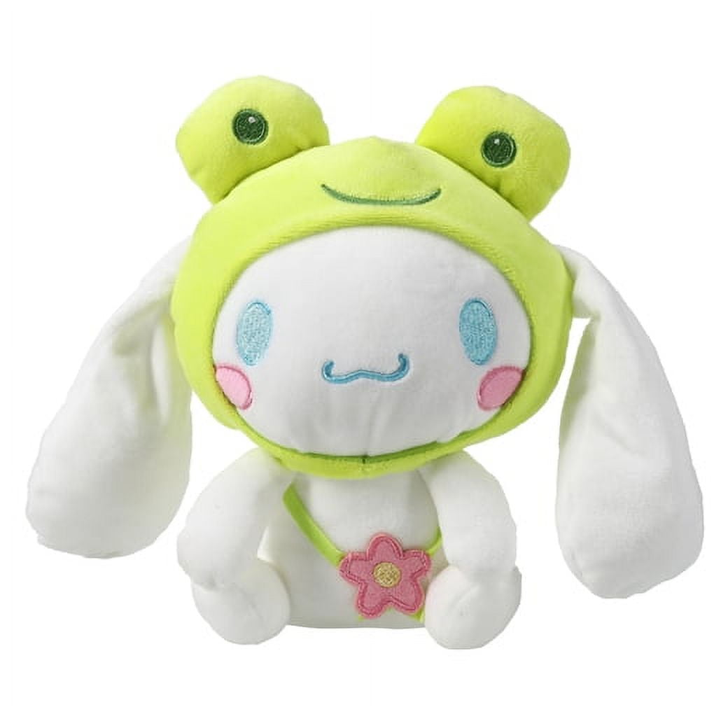 Cinnamoroll Easter Plush Frog Hat Hello Kitty and Friends Sanrio, Size: 9, White