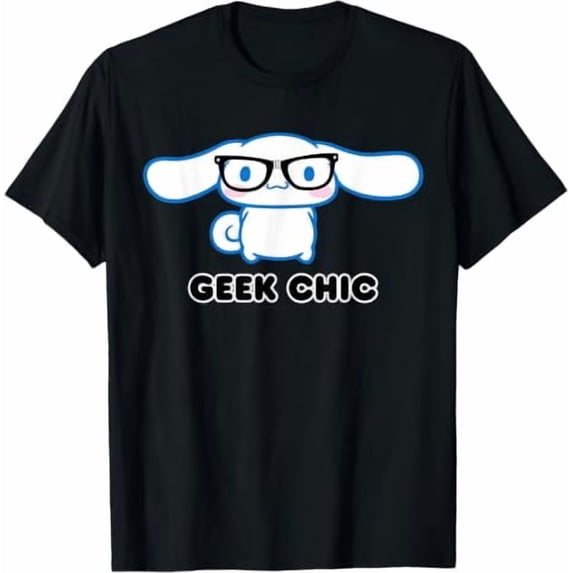 Cinnamoroll Geek Chic T shirt Cartoon T shirt Sizes S-5XL