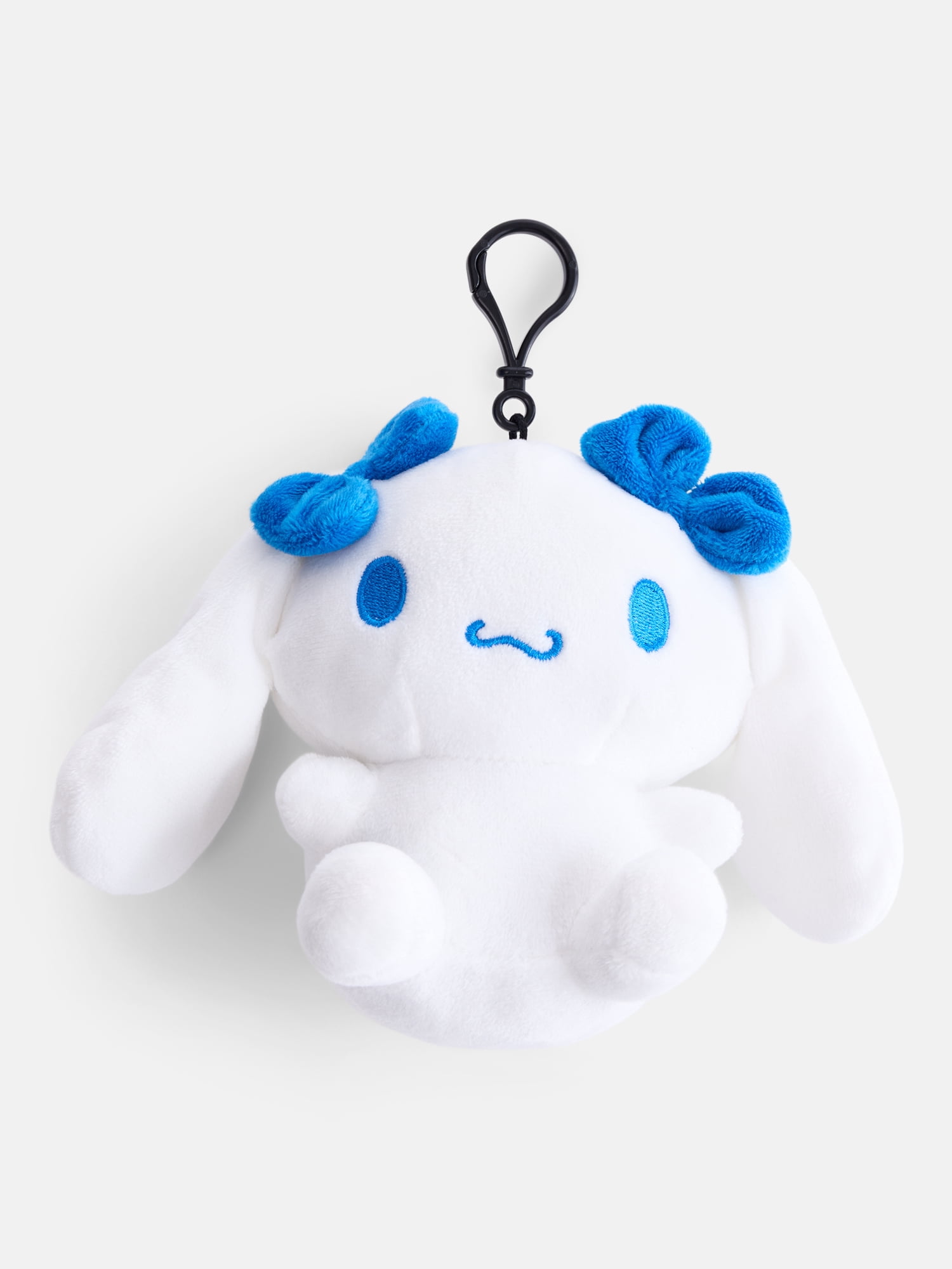 Hello Kitty and Friends Girls' Cinnamoroll Plush Bag Charm Pouch, White