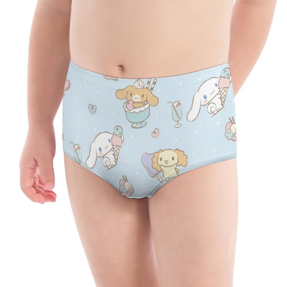 Cinnamoroll Girls' Breathable Underwear Comfort Panties Briefs