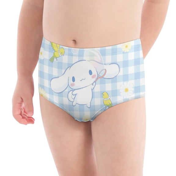 Cinnamoroll Girls' Breathable Underwear Comfort Panties Briefs