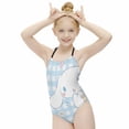 thumbnail image 1 of Cinnamoroll Girls One Piece Swimsuits Hawaiian Summer Swimwear Beach Bathing Suit Outfits, 1 of 7