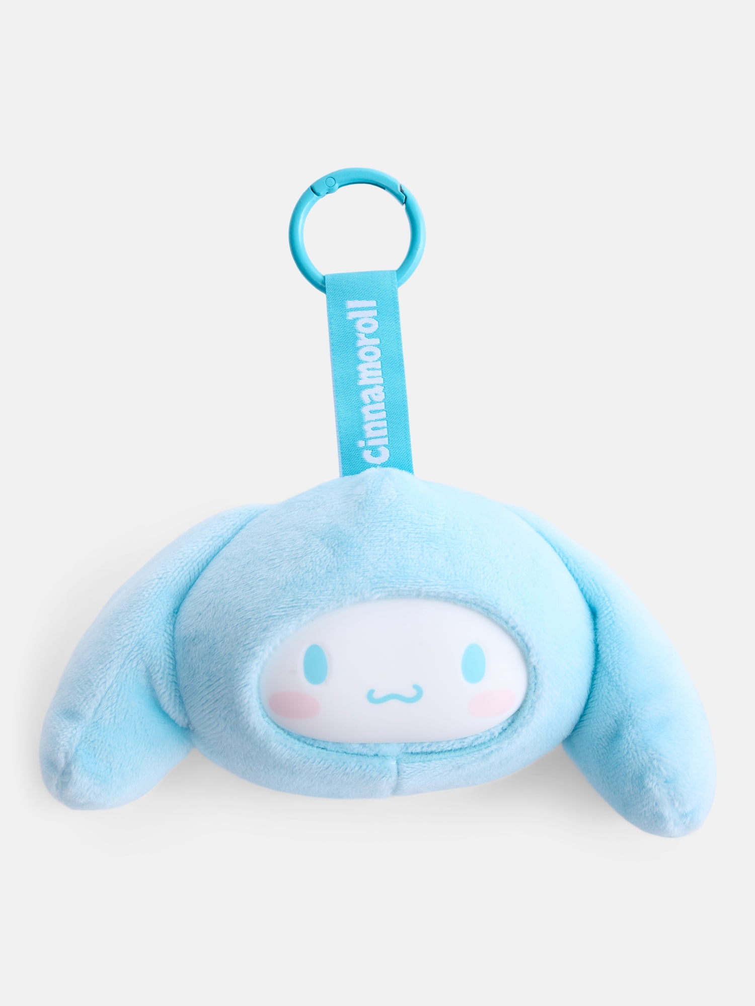 Hello Kitty and Friends Girls' Cinnamoroll Plush Bag Charm, Blue