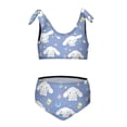 thumbnail image 1 of Cinnamoroll Girls' Swimwear Beach Sport Bikini Bathing Suit 2 Piece Swimsuits, 1 of 7