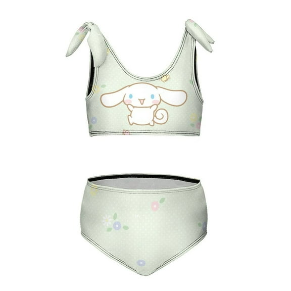 Cinnamoroll Girls' Swimwear Beach Sport Bikini Bathing Suit 2 Piece Swimsuits