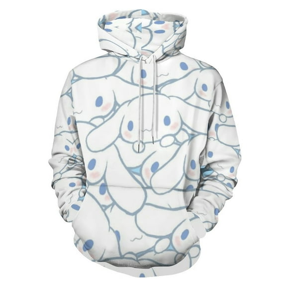 Cinnamoroll Hoodie 3D Print Pullover Hooded Long Sleeve Sweatshirts Tops Blouse with Pocket for Mens Womens