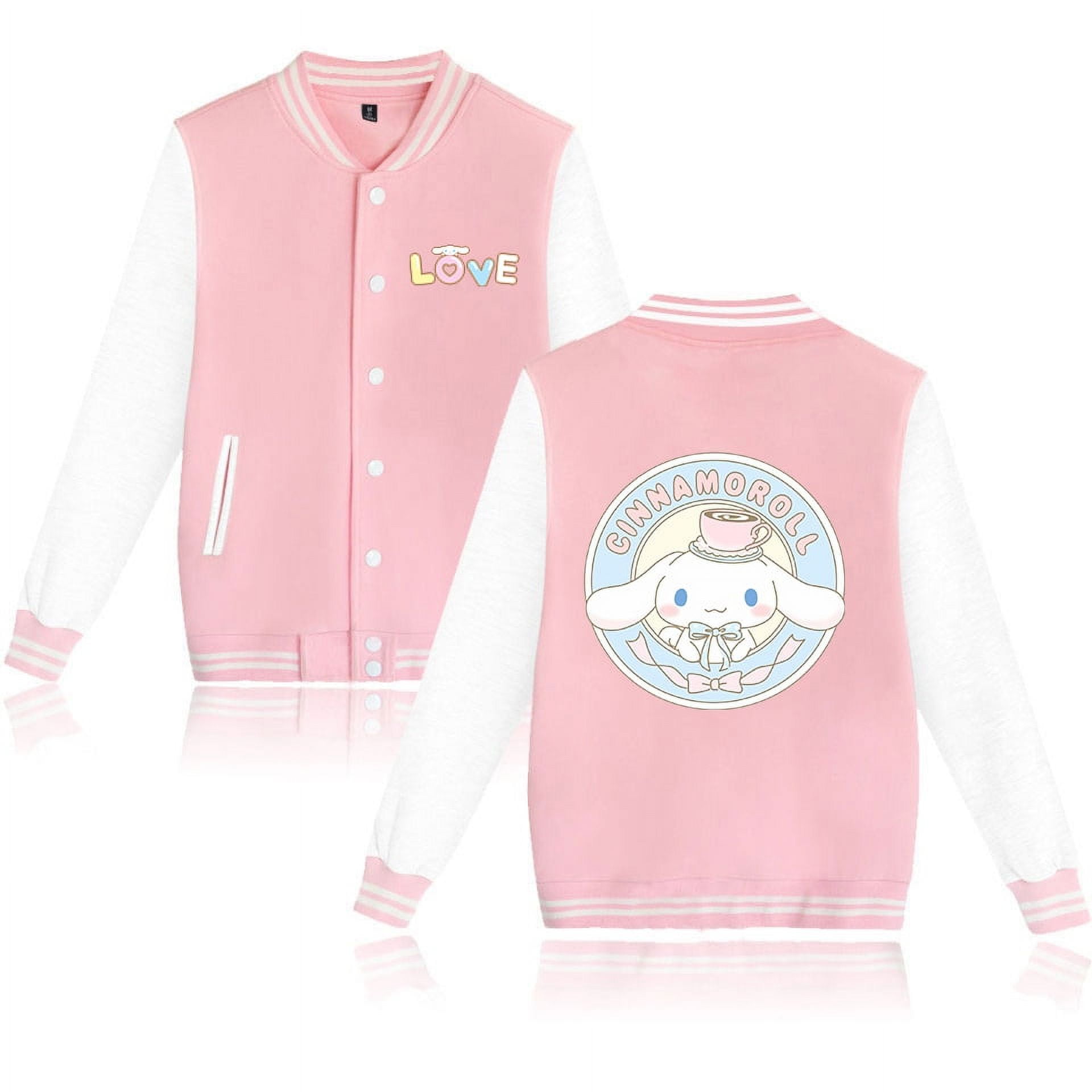 Cinnamoroll Jacket Autumn Coat Cartoon Streetwear Cute Xmas Gift ...