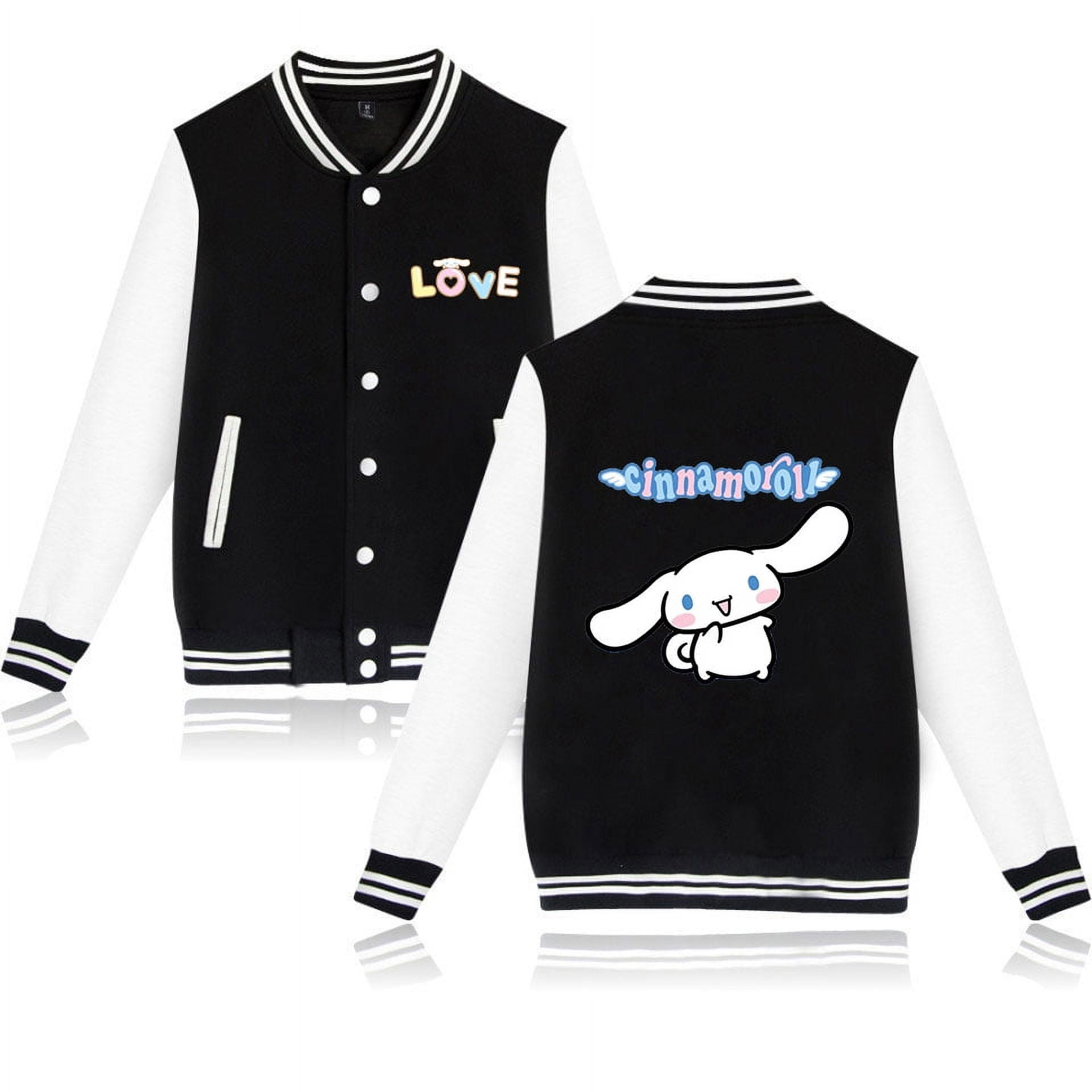 Cinnamoroll Jacket Autumn Coat Cartoon Streetwear Cute Xmas Gift ...