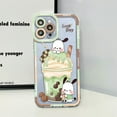 thumbnail image 1 of Cinnamoroll K-Kuromi Drinks Phone Case for iPhone 15 14 13 12 Mini 11 Pro Max X XR XS MSX 6 6S 7 8 SE Plus Soft Silicone Case, 1 of 5