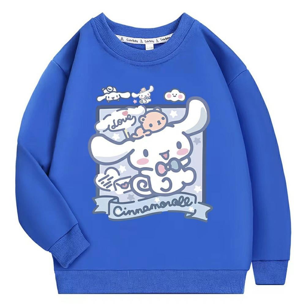 Mzcaisy Cinnamoroll Kids Round Neck Sweatshirt for Boys and Girls ...