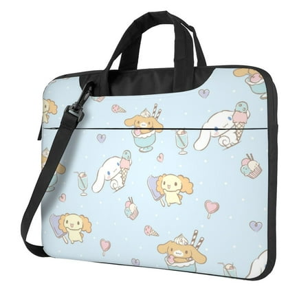 Cinnamoroll Laptop Bag, 13 inch Computer Bag Messenger Shoulder Bag Carrying Case for Laptop or Tablet