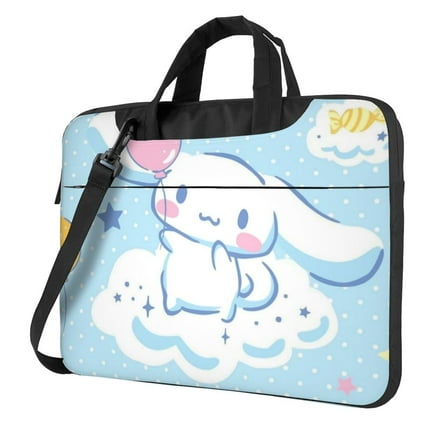 Cinnamoroll Laptop Bag, 13 inch Computer Bag Messenger Shoulder Bag Carrying Case for Laptop or Tablet