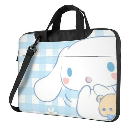 Cinnamoroll Laptop Bag, 13 inch Computer Bag Messenger Shoulder Bag Carrying Case for Laptop or Tablet