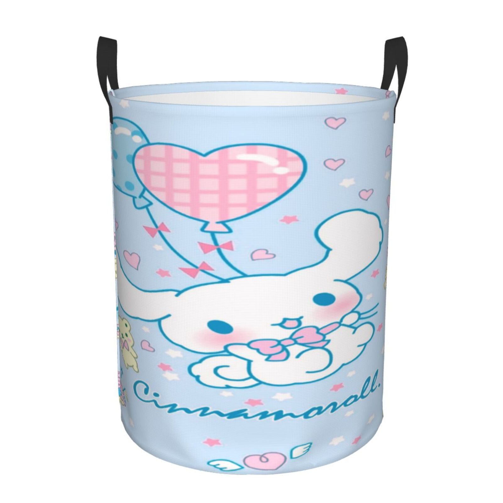 Cinnamoroll Laundry Hamper Basket With Handles, Lightweight Storage