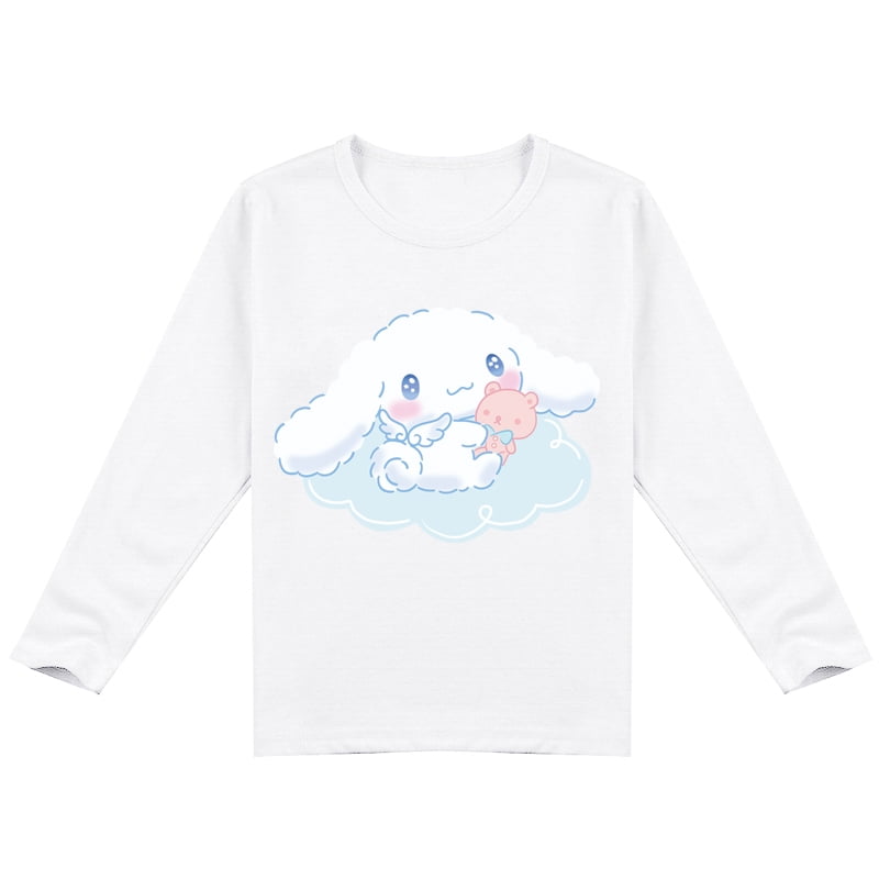 Cinnamoroll Long Sleeve T-Shirt for Boys and Girls, Streetwear ...