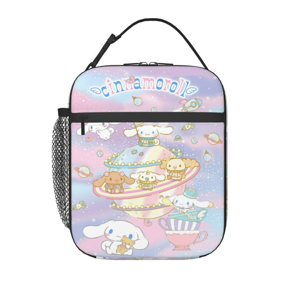 Cinnamoroll Lunch Bag Insulated Tote Cooler for Women, Cute Lunch Box Reusable Freezable Cooling Waterproof Lunch Bag