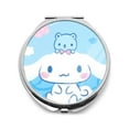 thumbnail image 1 of Cinnamoroll Makeup mirror - portable desktop makeup mirror small handheld pocket makeup mirror, 1 of 5