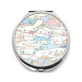 thumbnail image 1 of Cinnamoroll Makeup mirror - portable desktop makeup mirror, small handheld pocket makeup mirror, 1 of 5