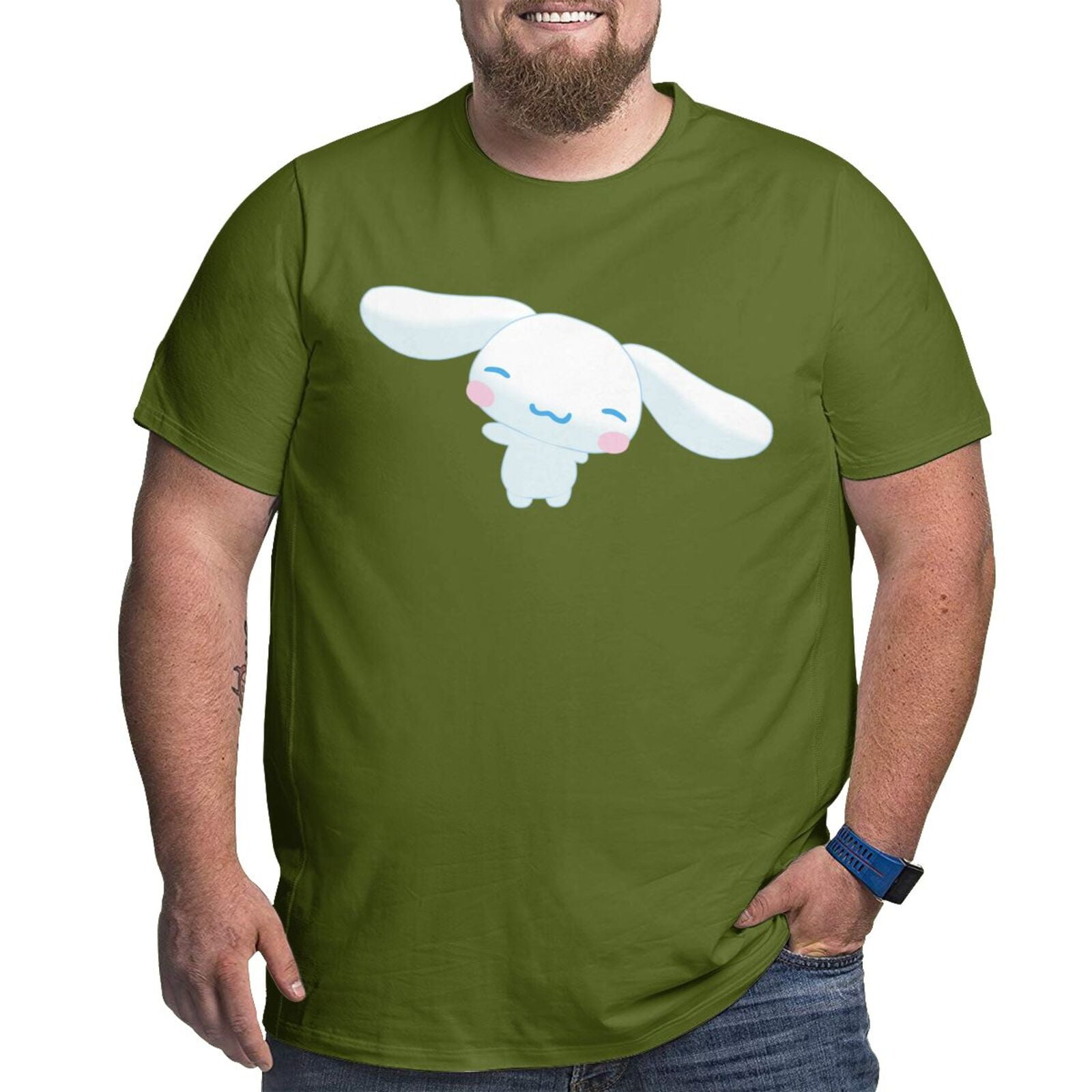 Cinnamoroll Men'S Cotton Short Sleeve Fashion Classic Top T