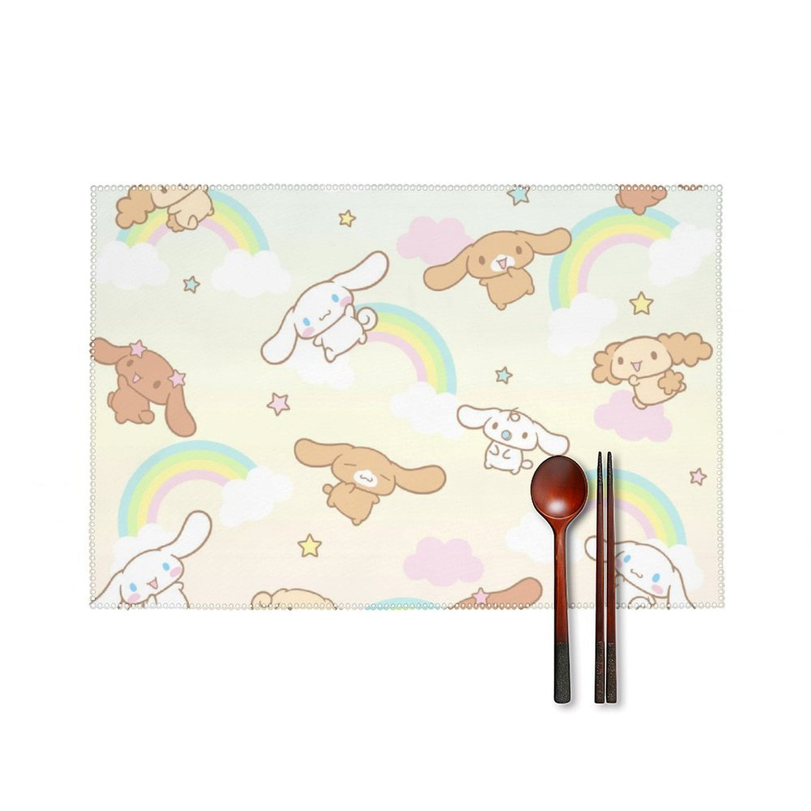 Cinnamoroll Placemats For Dining Table Set Of 4 Decorative Place Mats cinnamoroll-placemats-for-dining-table-set-of-4-decorative-place-mats