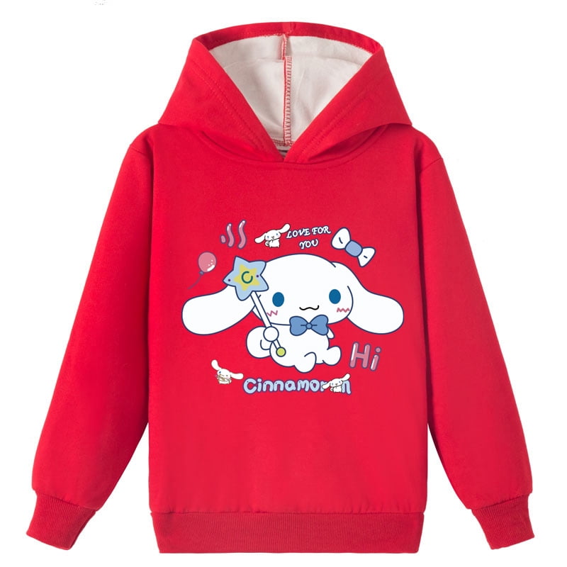 Cinnamoroll Plush Sweatshirt for Boys and Girls - Walmart.com