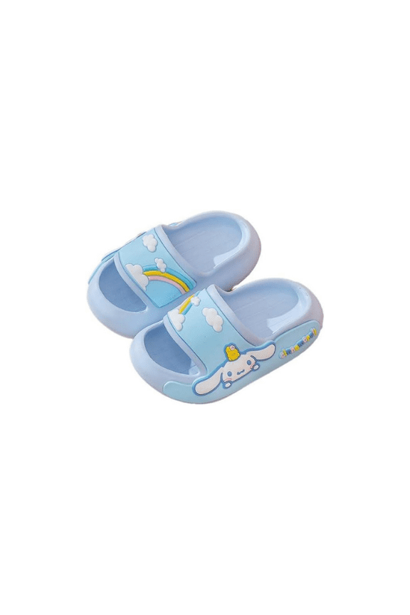 Cinnamoroll Rainbow Cloud Slides Blue Sanrio EVA Sandals Women 9.510.5