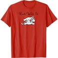 thumbnail image 1 of Cinnamoroll Roll With It Unicorn DTG Print Unisex T-Shirt,Red Color,Size 3XL, 1 of 5