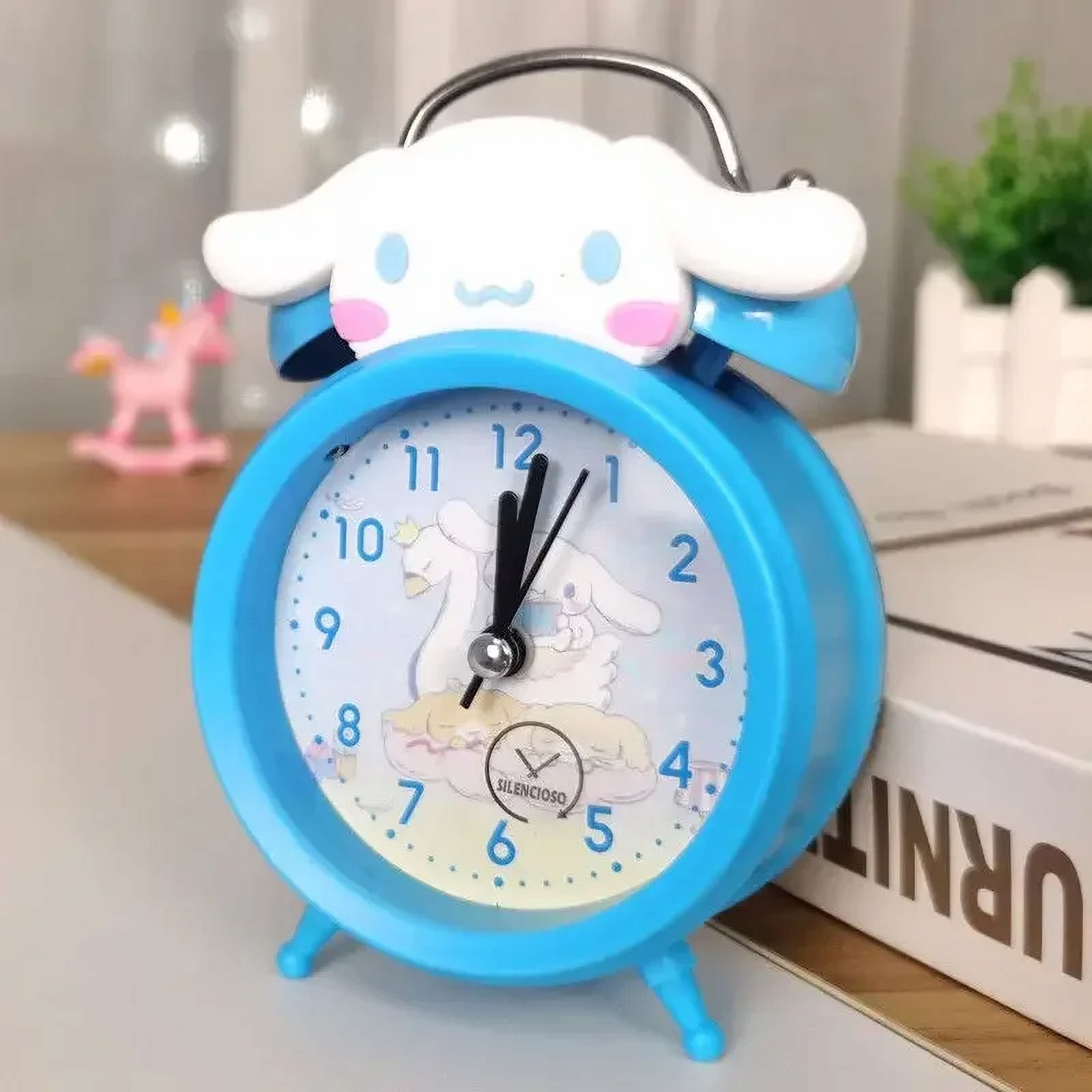 Cinnamoroll Sanrio Kuromi Alarm Clock Student Silent Creative Bedroom ...