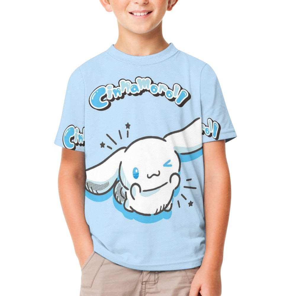Sanrio Cinnamoroll Kids T-Shirt 3d Printed Graphic T-Shirts