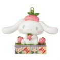 thumbnail image 1 of Enesco Sanrio by Jim Shore Cinnamoroll Holding a Strawberry Figurine, 1 of 2