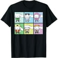 thumbnail image 1 of Cinnamoroll Streetwear Squares Collection DTG Print Unisex T-Shirt,Black Color,Size 2T, 1 of 5