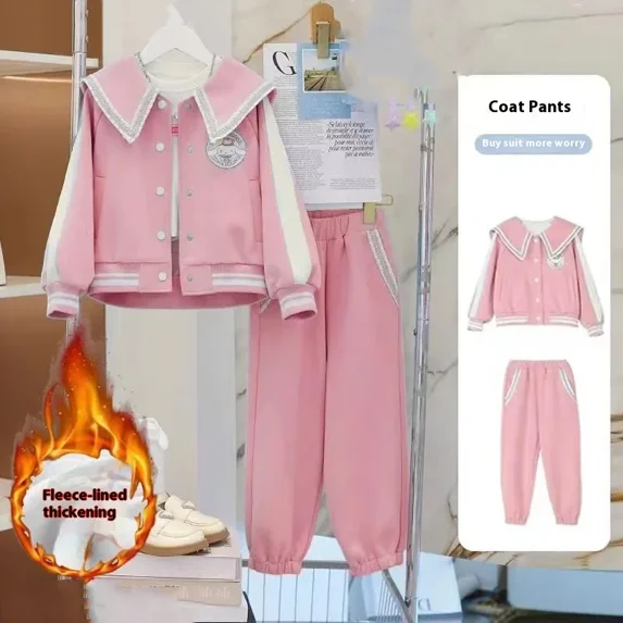 Cinnamoroll Sweatshirt Cute Cartoon Jacket Trousers Skirt Autumn Suit