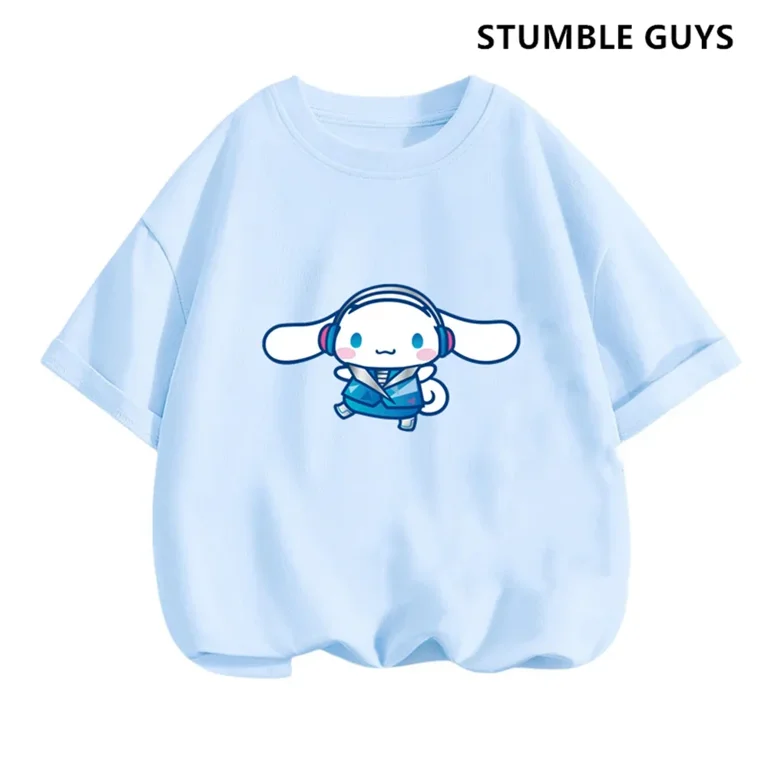 Cinnamoroll T-shirt Set Sanrio Children's Short-sleeved New